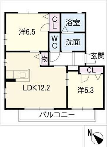 愛知県西尾市住崎5丁目 福地駅 2LDK アパート 賃貸物件詳細