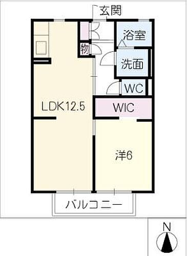 愛知県あま市七宝町桂薮之内 蟹江駅 1LDK アパート 賃貸物件詳細
