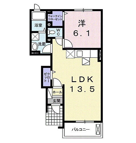 カレント 1階 1LDK 賃貸物件詳細