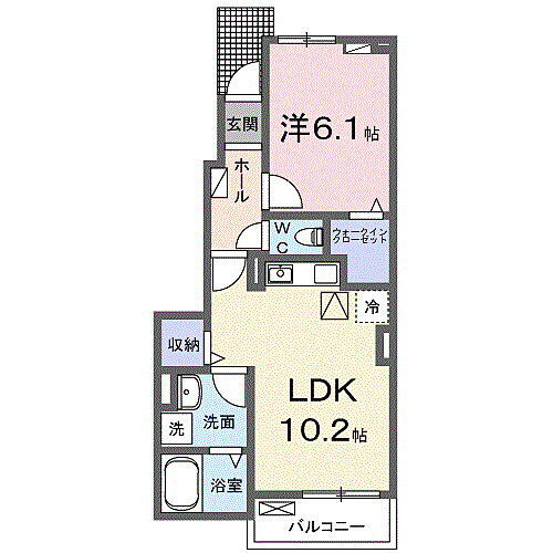 ネオ　エルブ　ＩＩＩ 1階 1LDK 賃貸物件詳細