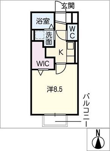 三重県四日市市伊倉3丁目 中川原駅 1K アパート 賃貸物件詳細