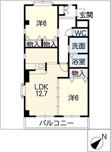 愛知県名古屋市緑区諸の木3丁目113番地 徳重駅 2LDK マンション 賃貸物件詳細