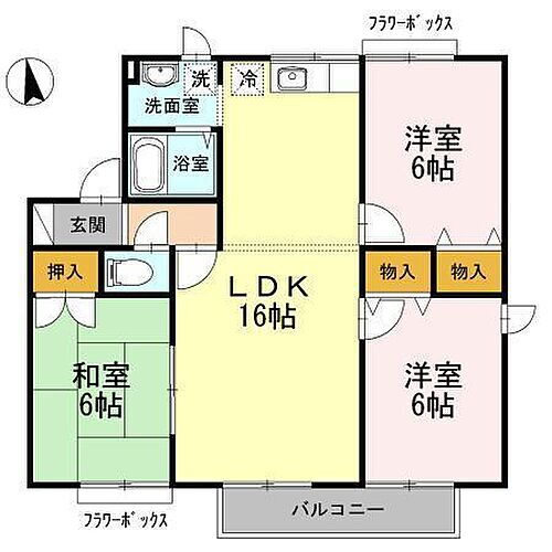 青森県八戸市類家4丁目 3LDK アパート 賃貸物件詳細