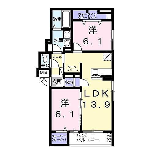 大阪府堺市西区鳳中町10丁 羽衣駅 2LDK アパート 賃貸物件詳細