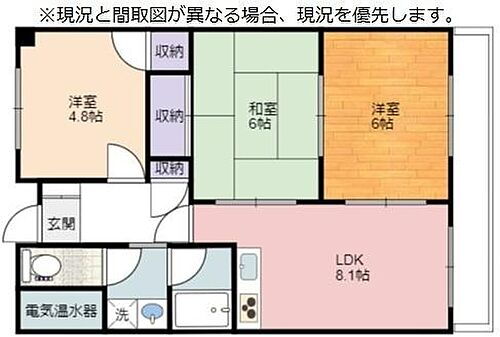 メゾンあおき２ 5階 3LDK 賃貸物件詳細