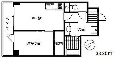 兵庫県神戸市中央区東雲通1丁目 春日野道駅 1DK マンション 賃貸物件詳細