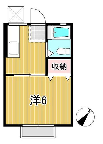 茨城県日立市中成沢町4丁目 常陸多賀駅 1K アパート 賃貸物件詳細