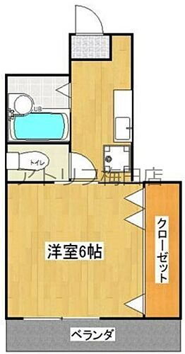 大阪府大阪市北区末広町1-10 南森町駅 1K マンション 賃貸物件詳細