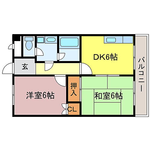 滋賀県大津市大将軍1丁目 瀬田駅 2DK マンション 賃貸物件詳細
