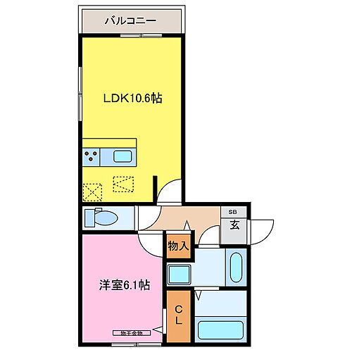 滋賀県大津市膳所2丁目 膳所本町駅 1LDK アパート 賃貸物件詳細