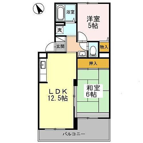 大阪府泉大津市東雲町15-38 松ノ浜駅 2LDK アパート 賃貸物件詳細