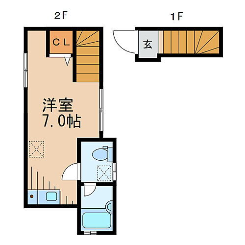 ゴールデンハイツ 2階 ワンルーム 賃貸物件詳細