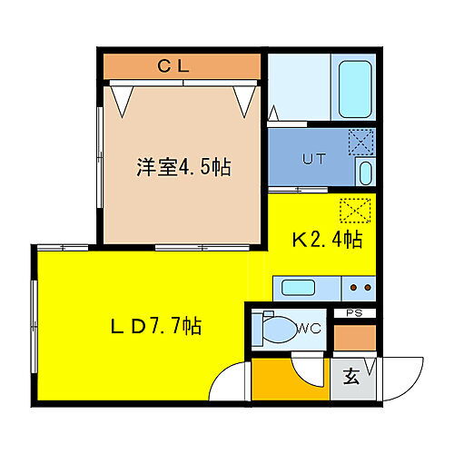Ａｌｂｅｒｏ　Ｆｅｌｉｃｅ千歳 1階 1LDK 賃貸物件詳細