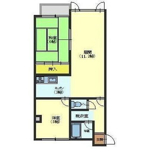 北海道函館市東川町14-2 宝来町駅 2LDK マンション 賃貸物件詳細