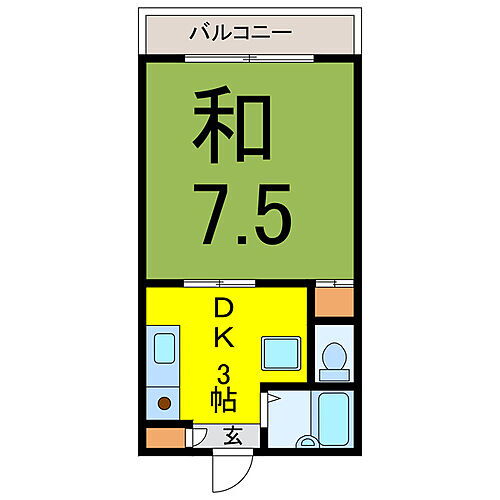 徳島県鳴門市撫養町小桑島字前浜137 鳴門駅 1DK アパート 賃貸物件詳細