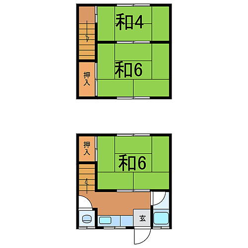 月見荘 1階 3K 賃貸物件詳細