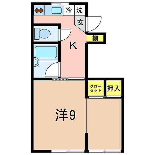 新潟県新潟市西区五十嵐1の町 新潟大学前駅 1K アパート 賃貸物件詳細