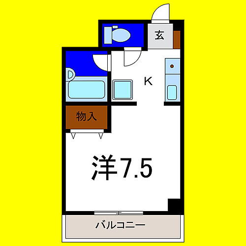 ハイツみやび 3階 1K 賃貸物件詳細