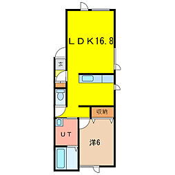 北海道旭川市豊岡二条１丁目 旭川駅 1LDK アパート 賃貸物件詳細