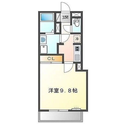 鹿児島県霧島市隼人町姫城 日当山駅 1K アパート 賃貸物件詳細