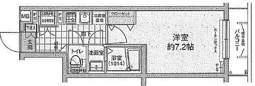 東京都目黒区五本木2丁目 祐天寺駅 1K マンション 賃貸物件詳細