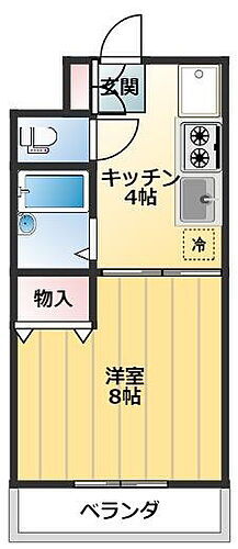 広島県三原市皆実4丁目9-17 三原駅 1K マンション 賃貸物件詳細
