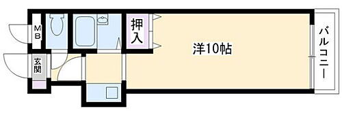 京都府京都市中京区西ノ京勧学院町25-4 二条駅 1K マンション 賃貸物件詳細