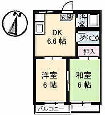 香川県丸亀市土器町北1丁目81 宇多津駅 2DK アパート 賃貸物件詳細