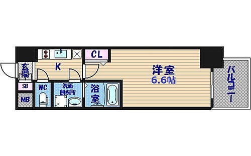 大阪府大阪市西区川口3丁目 阿波座駅 1K マンション 賃貸物件詳細