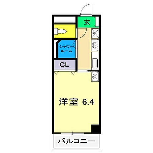 グランリーオ 6階 1K 賃貸物件詳細
