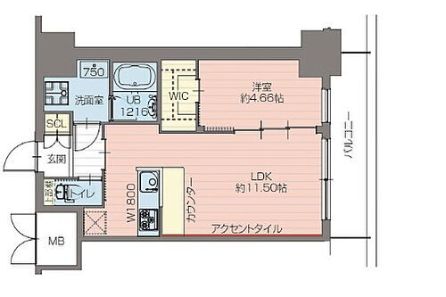 プレジオ恵美須 8階 1LDK 賃貸物件詳細