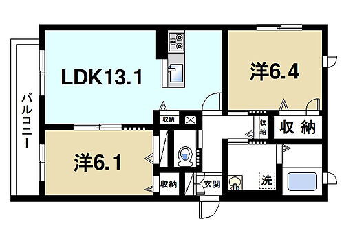 奈良県天理市田部町 天理駅 2LDK マンション 賃貸物件詳細