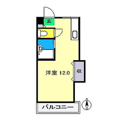 コーポグランドライン 3階 ワンルーム 賃貸物件詳細