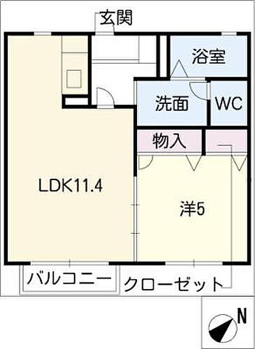 愛知県豊橋市栄町 競輪場前駅 1LDK アパート 賃貸物件詳細