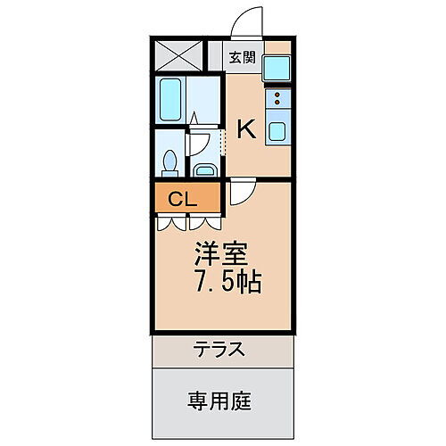 和歌山県和歌山市弘西 紀伊駅 1K アパート 賃貸物件詳細
