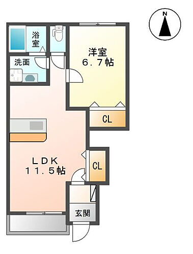 ブラウンハウス 1階 1LDK 賃貸物件詳細