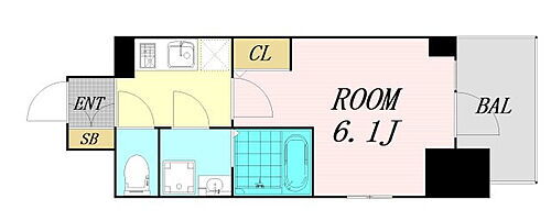 大阪府大阪市大正区三軒家東４丁目 賃貸マンション