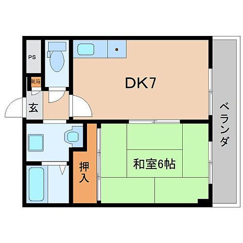 奈良県北葛城郡王寺町王寺2丁目 王寺駅 1DK マンション 賃貸物件詳細