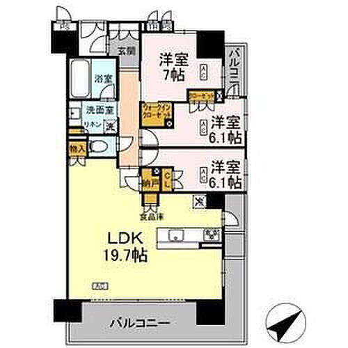 三重県四日市市諏訪栄町6-25-409 近鉄四日市駅 3LDK マンション 賃貸物件詳細
