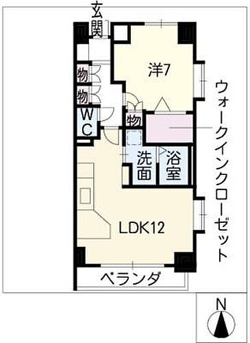 プレステージ川名 2階 1LDK 賃貸物件詳細