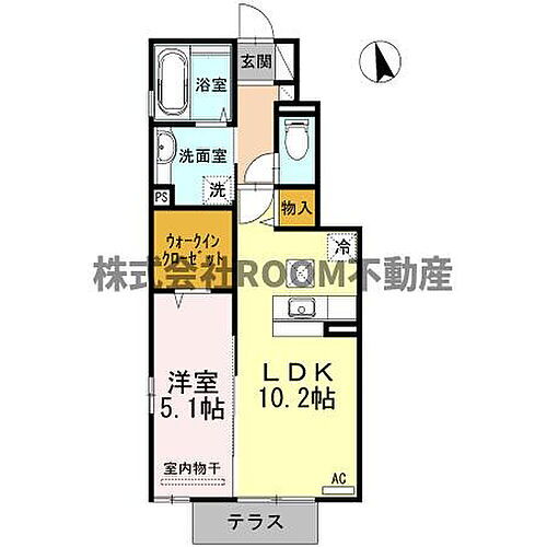 宮崎県都城市立野町 都城駅 1LDK アパート 賃貸物件詳細