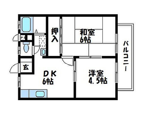 サンライフ新涯 1階 2DK 賃貸物件詳細