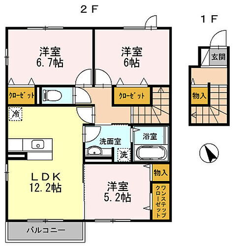 大阪府泉大津市助松町１丁目 賃貸アパート