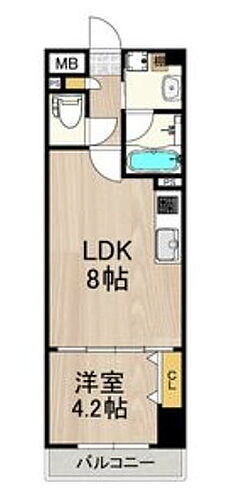 インプルーブ天六 3階 1LDK 賃貸物件詳細