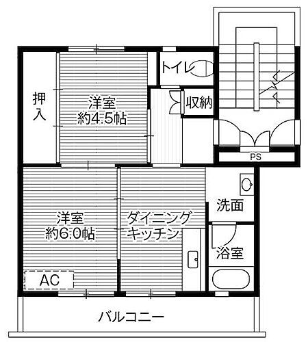 ビレッジハウス詫間２号棟 4階 2DK 賃貸物件詳細