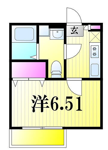 千葉県柏市向原町 柏駅 1K アパート 賃貸物件詳細