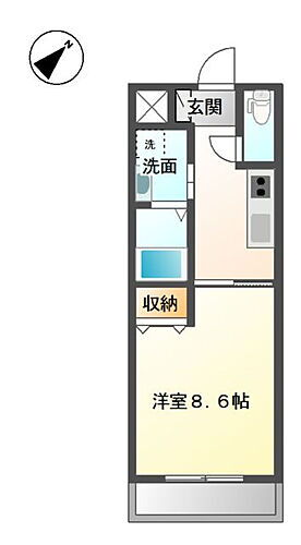 兵庫県三木市志染町広野８丁目 賃貸アパート