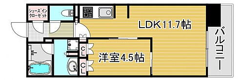 ブランズ大阪福島 11階 1LDK 賃貸物件詳細