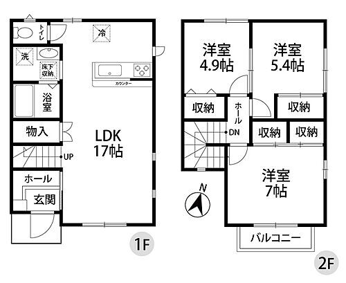 千葉県流山市おおたかの森東4丁目 流山おおたかの森駅 3LDK 一戸建て 賃貸物件詳細