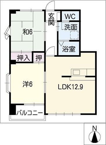 ハイステージ弐番館Ａ 1階 2LDK 賃貸物件詳細